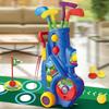 Kids Golf Clubs Gifts Toddlers Set for 2 3 4 5+ Years Old Style A