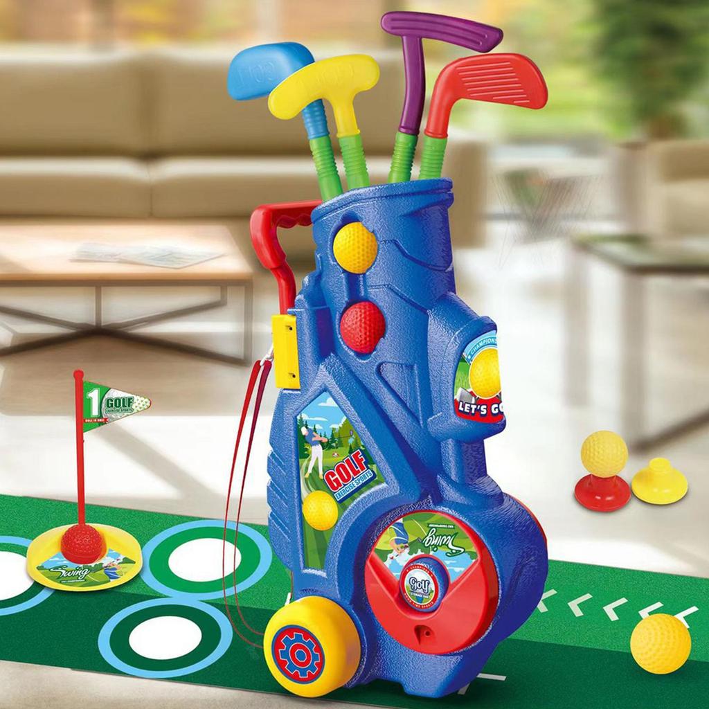 Kids Golf Clubs Gifts Toddlers Set for 2 3 4 5+ Years Old Style A