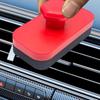 Red Tire Dressing Applicator Tire Sponge With Lid Reusable Brush Car Wheel Polishing Waxing Tire Sponge Brush For Exterior Wash