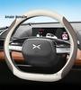 XPeng Car Steering Wheel Cover: Genuine Leather, Universal Fit for G3, G9, P5, P7 - Ultra-Thin, Anti-Slip, Four Seasons Use
