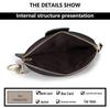 Women's Top Grain Cowhide Mini Coin Purse with Elephant Keychain - Cute, Japanese Style, Real Leather, Super Thin