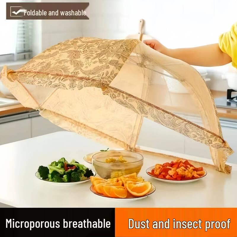 Foldable Anti-Fly Dustproof Food Cover