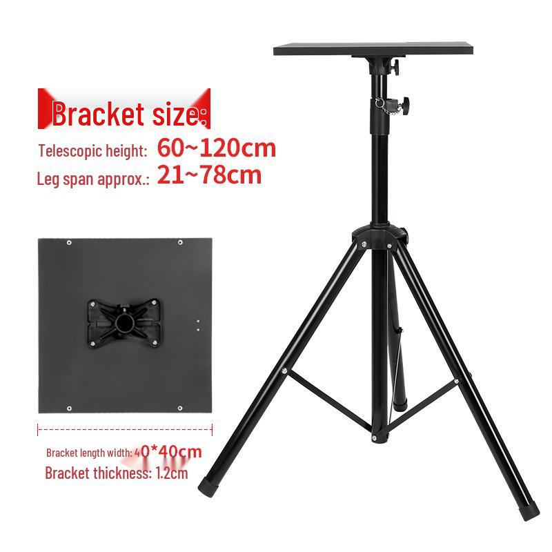 Adjustable Laptop Floor Stand and Desk Holder with Rotating Liftable Bracket