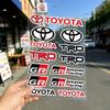 FOR TOYOTA TRO GR Waterproof Reflective Scratch Cover Sticker Universal Decor Decal For Car Motorcycle Helmet Refrigerator