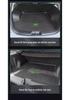 2025 Denza N8L Six-Seater Car Waterproof TPE Trunk Mat with Odorless, Eco-Friendly, Wear-Resistant Backrest Pad and Carbon Fiber Texture