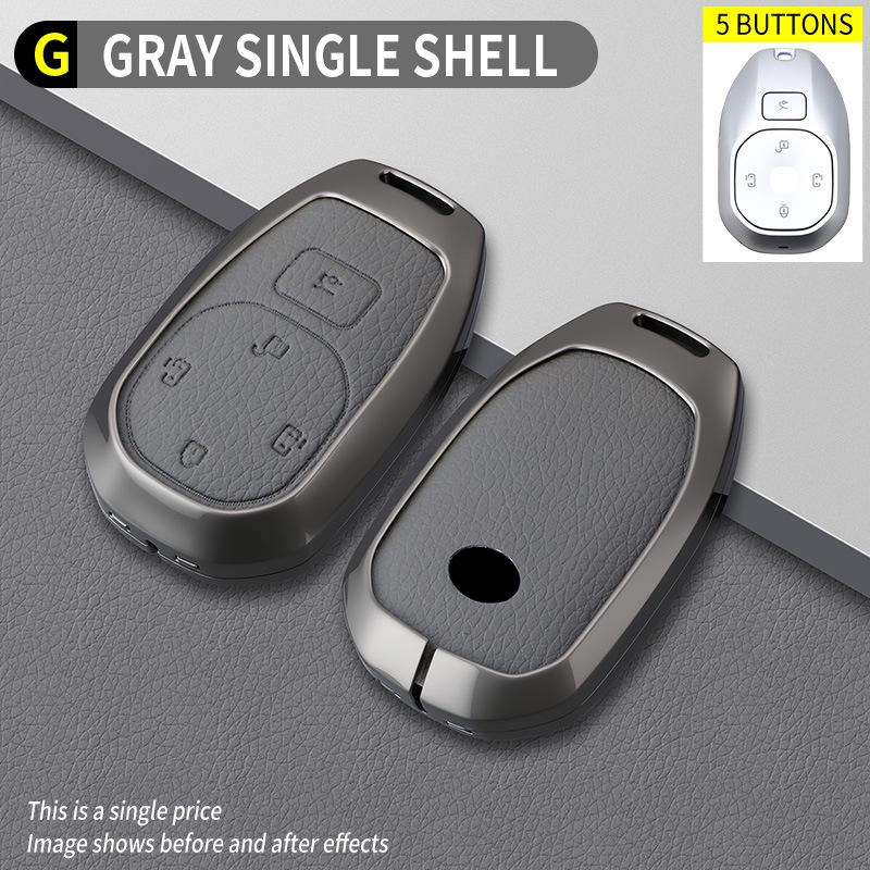Compatible with GAC Trumpchi M8 Key Case, Shadow Leopard, GS8, AION GS4, M6 Pro, GS3 Shadow, and E9 Shell Buckle.