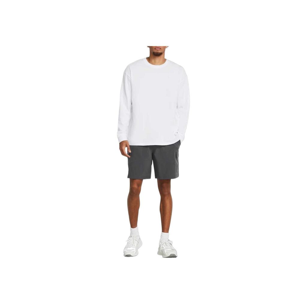 Under Armour Einfarbige Einfache Weiche Dehnbare Gewebte Freizeitshorts Herrenshorts Nashorn-Grau 1383022-025