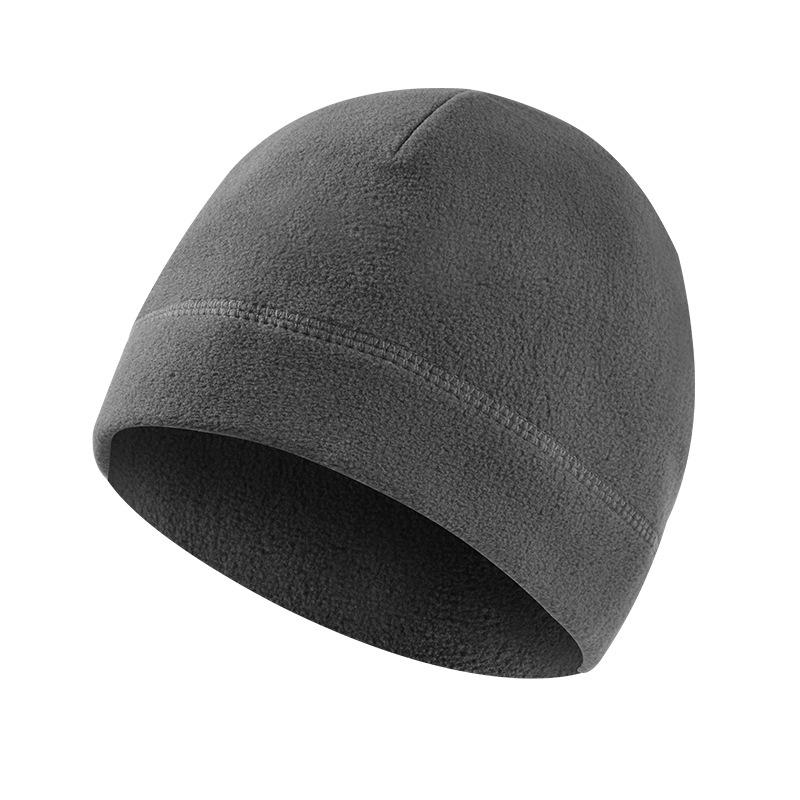 Men's and Women's Windproof Fleece Cycling Hat Set for Autumn and Winter