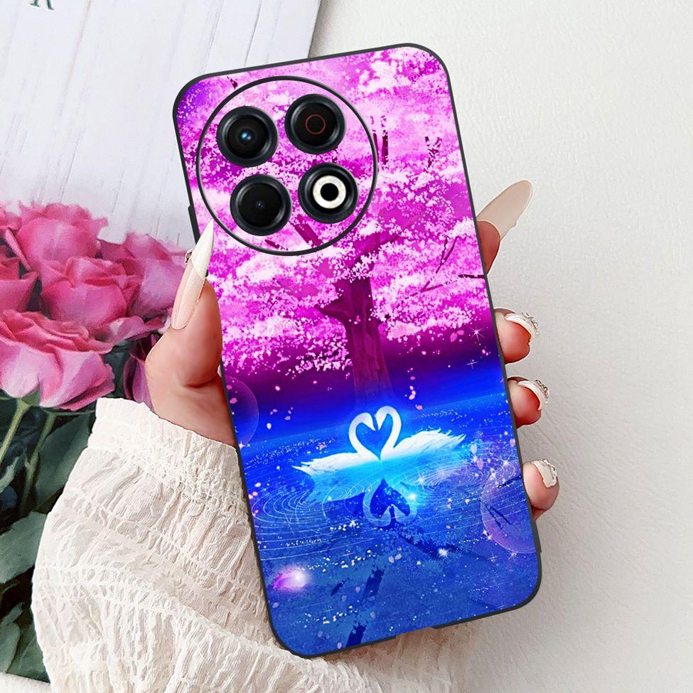 Voor Techno Spark 30 Pro 4G KL7 Cover Voor Tecno Spark 30 Pro 4G Hoesje Luxe Vlinder Liefde Mode Bloemen Cool Leeuw Schattig Geschilderd