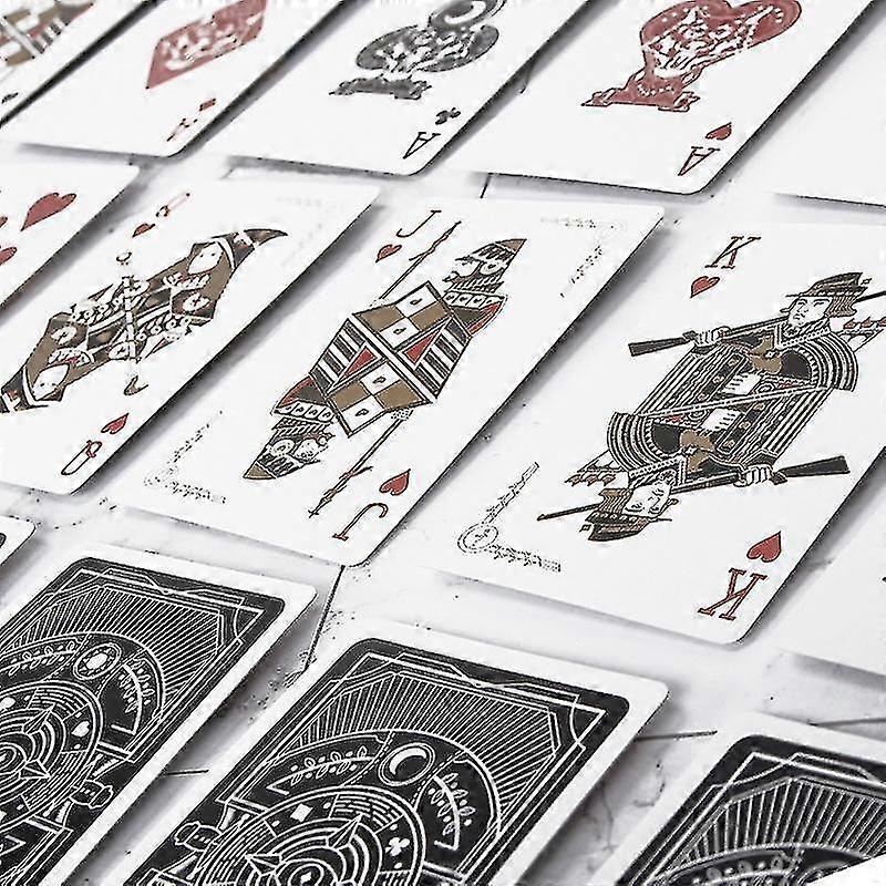 54pcs/set Paper Werewolves Poker Card Deck Family Party Board Game Playing Cards Beautiful Present Collection Pokers