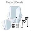 Motorcycle Windshield Accessories Adjustable Compatible Protection Simple Installation Repair Parts