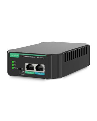 LINOVISION Gigabit 90W PoE Compatible with Standard and Legacy PD Injector for High Power Consumption PTZ VoIP Phones 802.3bt Injector, Non-Standard