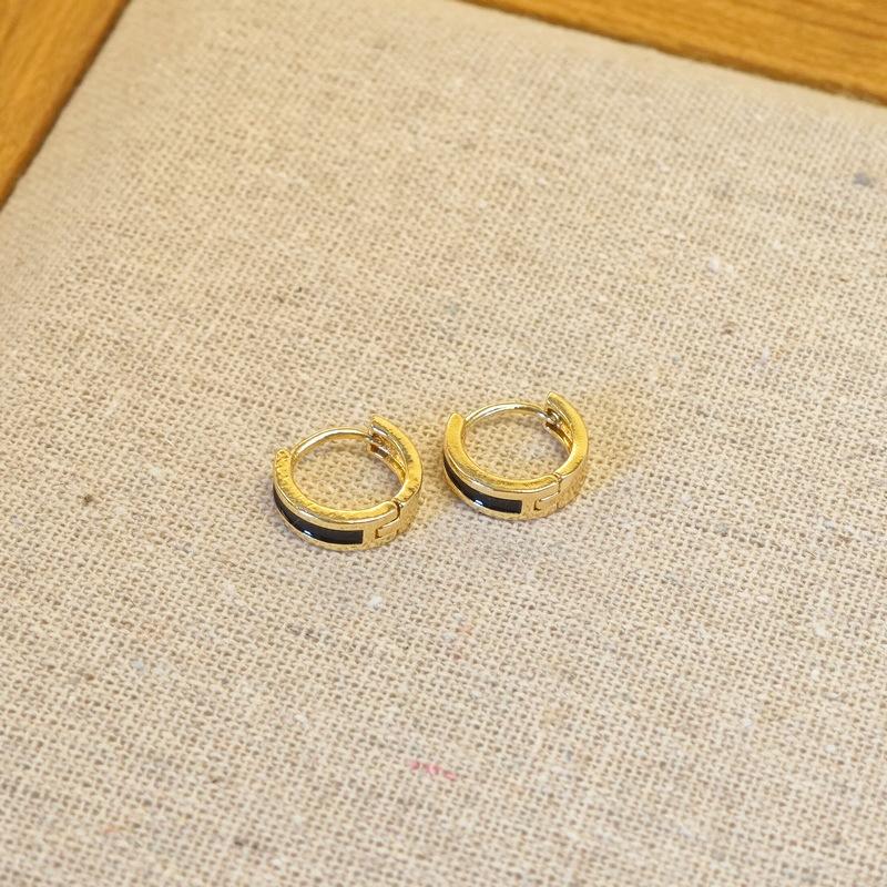 Wind Ohrringe Schmuck Gold farbige Tropfen geometrische Loop Ohrringe