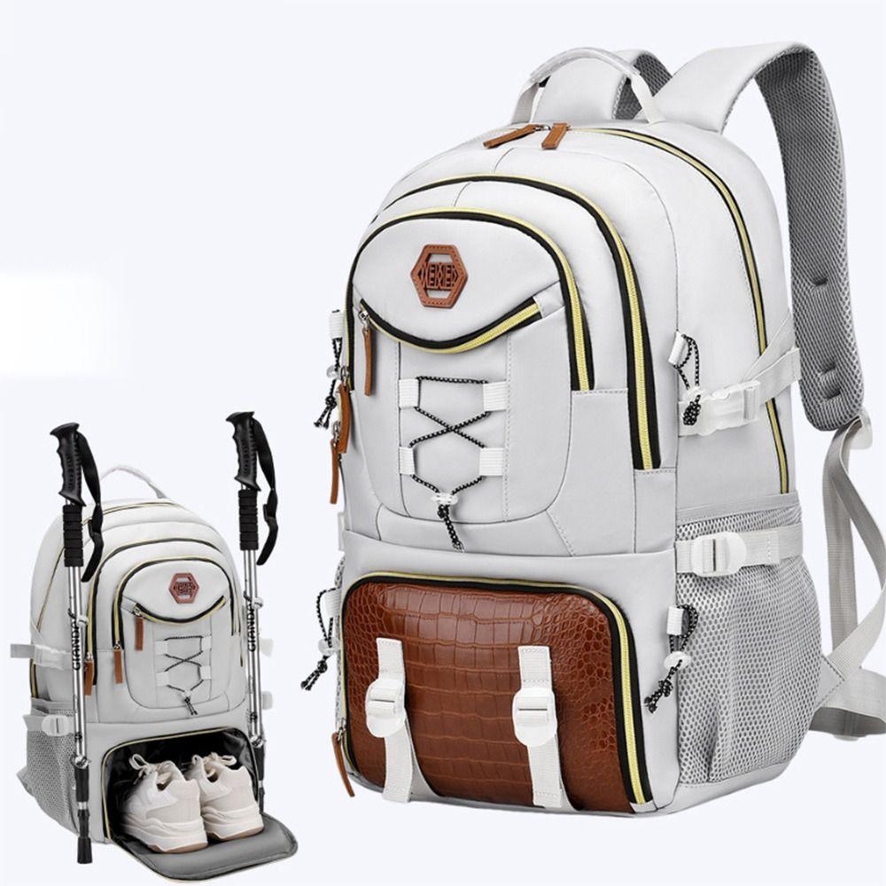 Kempingový batoh z oxfordské látky, voděodolný úložný batoh na zavazadla pro muže a ženy