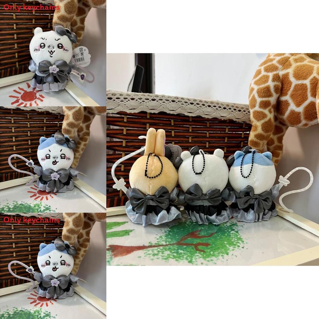 Chiikawa Black Magic Girl Plush Keychain With Soft Pp Cotton For Kids And Collectors