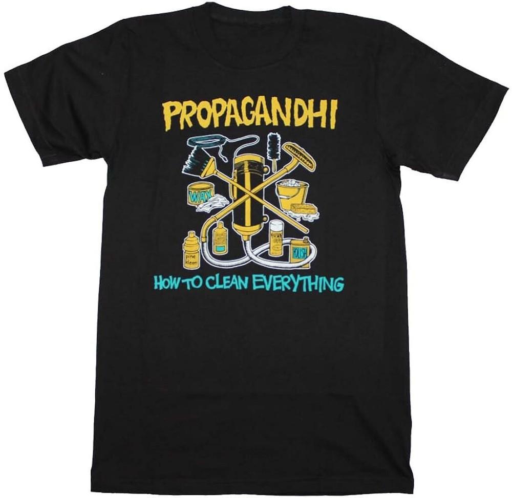 Propagandhi  Mens How to Clean Everything TShirt Unisex T-Shirt XXXL
