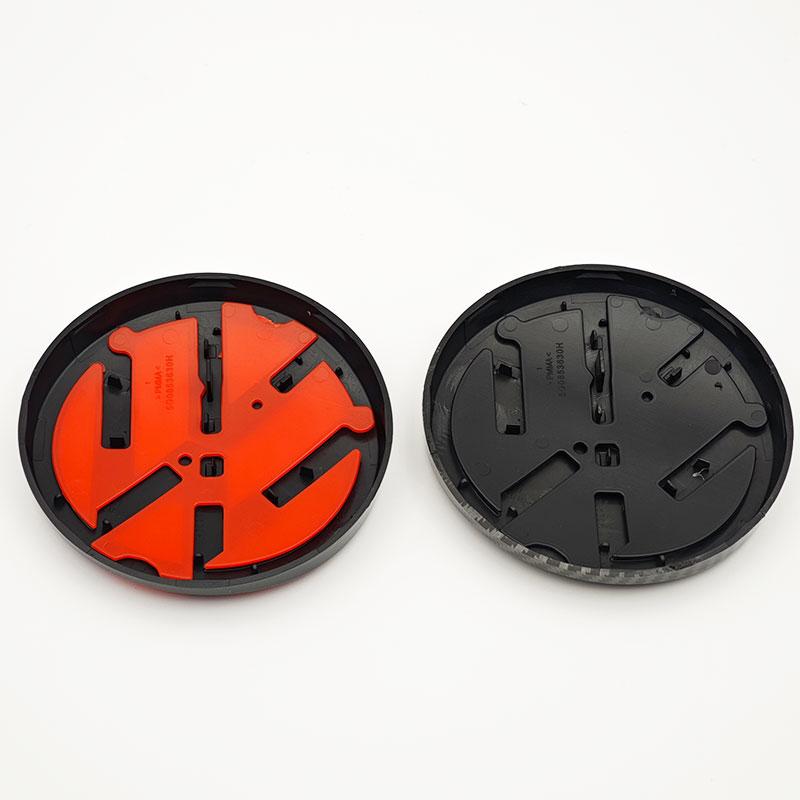 Für VW Volkswagen Jetta MK5 Golf 3D ABS 110mm Auto Heckklappen-Emblem VW Logo Für Volkswagen VW Golf 7 7.5 MK7 MK7.5 GTI GTD Os5