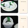 Disposable Paper Plates, 7Inch, Microwave-Safe, Cut Resistant, Soak-Proof, 50Count