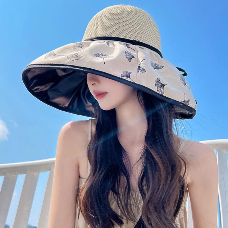 Foldable Bucket Hat UV Protection Summer Beach Sun Hat