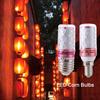 Red Color E14/ E27 Corn Lights Energy Saving High Brightness LED Corn Bulbs No Flicker Replace New Year Lantern Light Bulb