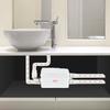 Zerkleinerer Abwasserpumpe Keller Zerkleinerer Pumpe 350 W, 6000 L/h Durchfluss, 7 M Förderhöhe, Abwasserpumpe Mit 3 Wassereinlässen Für Keller, Küche,