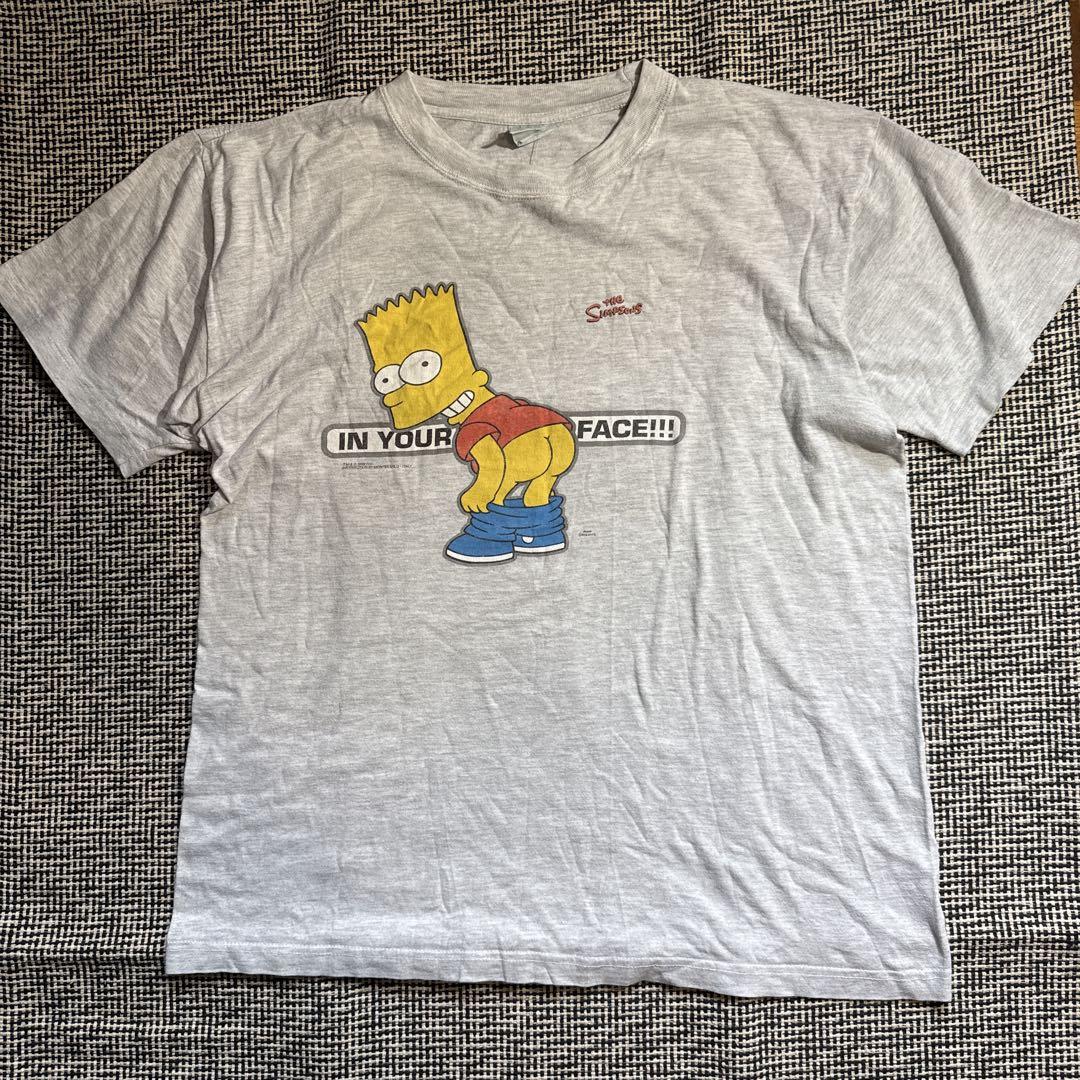 

[Б/У] Футболка 90-х Симпсоны Барт Симпсон
