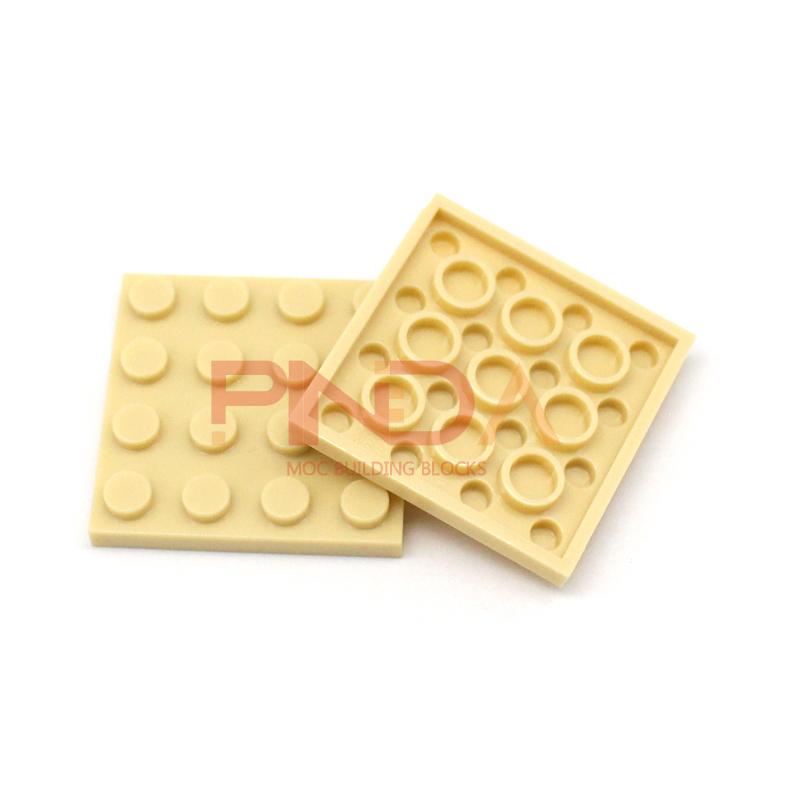 4x4 Dots Baseplate 10PCS Buiding Blocks 3031 DIY Classic Developing Educational MOC Bricks Bulk Parts Construction Set