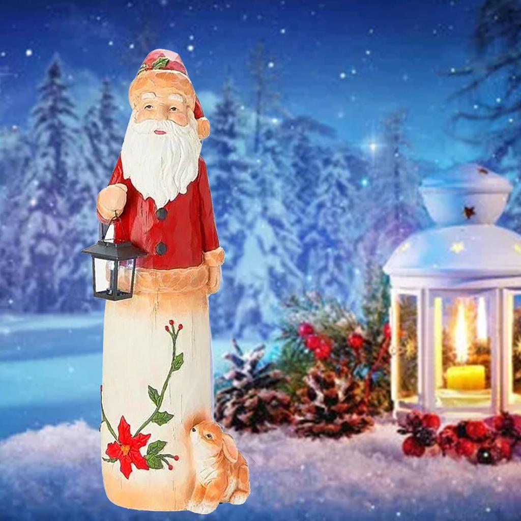 Claus Snowman Resin Ornament Decoration Creative Crafts Ornament Plate Christmas Decoration