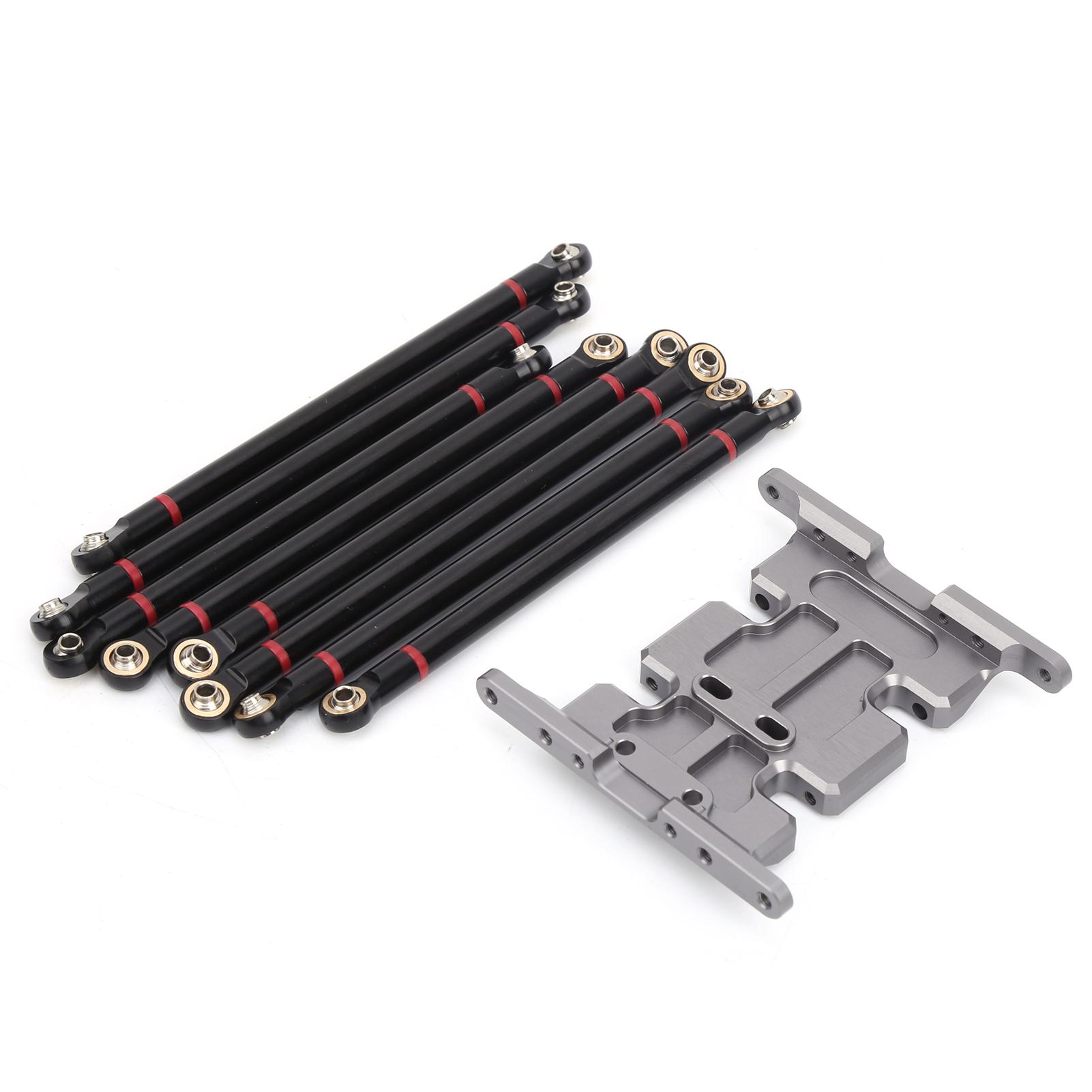 

Aluminum Alloy Center Skid Plate Mount with Base Link Rod for Axial SCX10 1/10 RC Car
