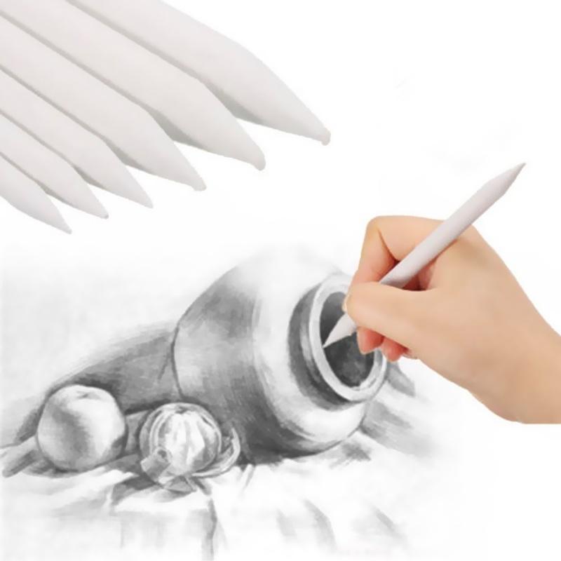 6PCs Blending Smudge  Stump Sketch 6 Sizes Art Drawing Tool Pastel