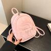 Shoulder Bags  Zipper Trend Backpack  Versatile Style Bags  Light Luxury  Niche  New Fashion  High Quality