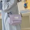 Spring new bag casual simple personalized student messenger bag fashionable shoulder bag casual small square bag