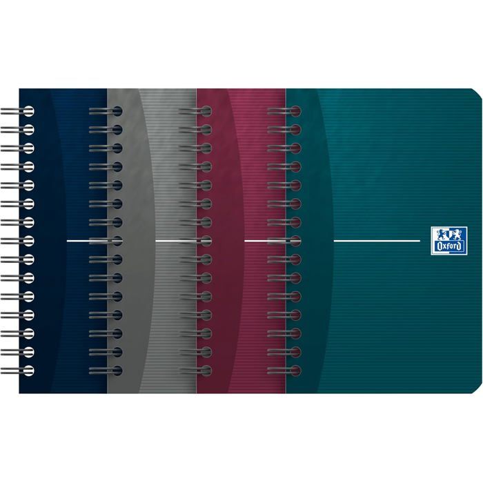 Carnet - OXFORD - Essentials - Lot de 10 - 9x14 cm - Petits carreaux 180 pages