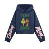 Kids' Casual Fashion Christmas Printed Long Sleeve Hooded Sweatshirt (No Drawstring)