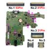 Fpc Female Socket Motherboard Lcd Display Screen Flex Cable Clip Ribbon Connector For  3Ds Ll Xl