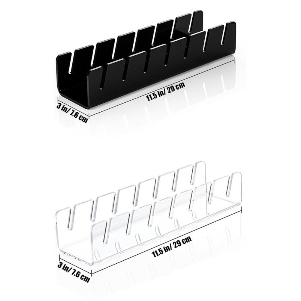 Acrylic Hat Display Stand for Baseball Caps 7-Holes Hat Holder Rack Living Room