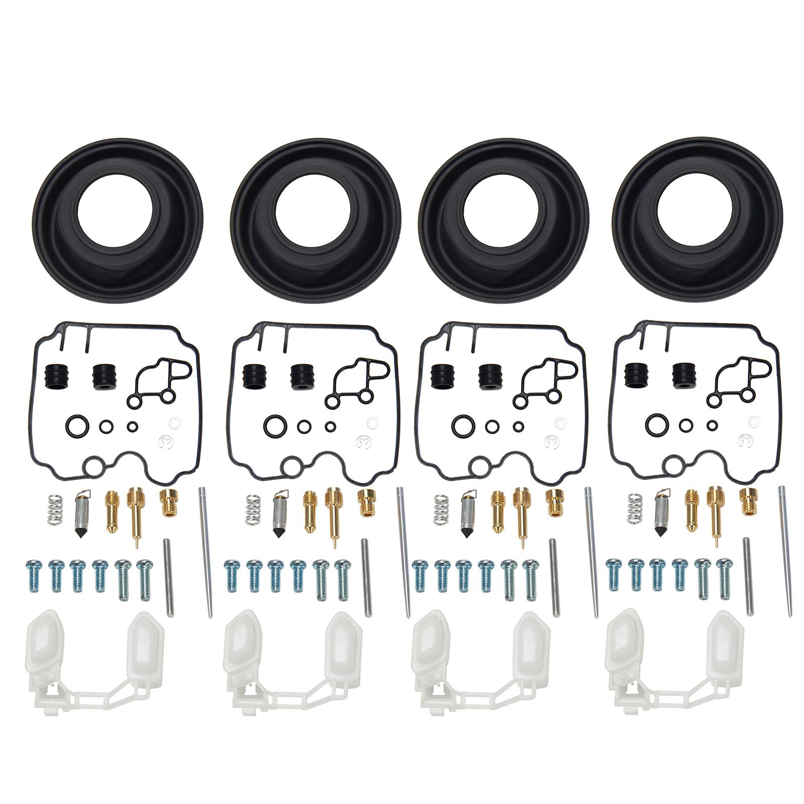 For 1990-99 Yamaha FZR600R Carburetor Rebuild Repair Kit w/ Carb Diaphragm Float