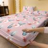 1 Lenzuolo con Angoli Opaco Moderno Semplice con Stampa di Piante, Fiori, Foglie, Copriletto Stampato per Camera da Letto, Biancheria da Letto (Federe escluse)