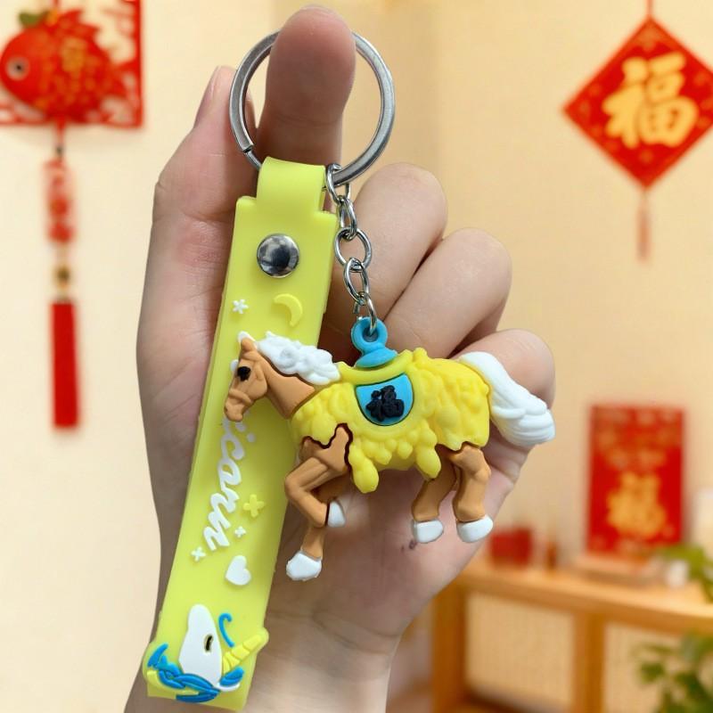 Doll Keychain 2026 Pony New Year's Zodiac Pendant Small Gift Car Bag Pendant