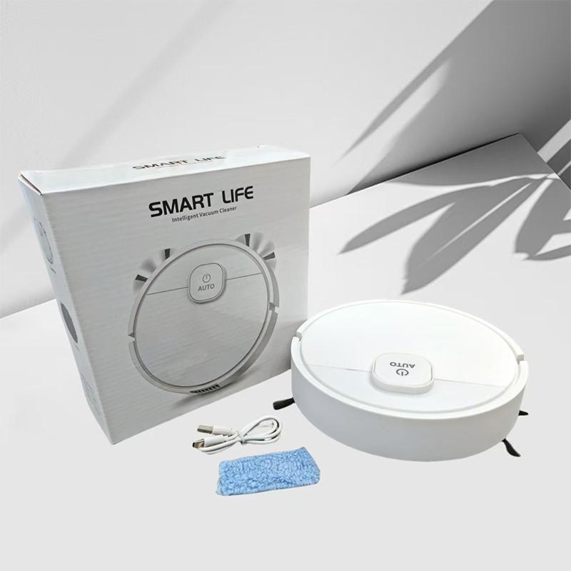 New Automatic Robot Vacuum Cleaner Smart Sweeping Dry Wet Cleaning Machine Charging Intelligent Vacuum Cleaner For Home