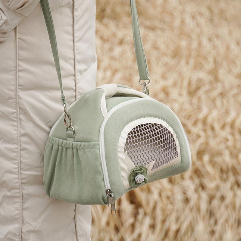 Pet Carrier Bags for Small Animals Lightweight Squirrels Carrier Case Travel Bags Small Pet Outdoor Carry Bag