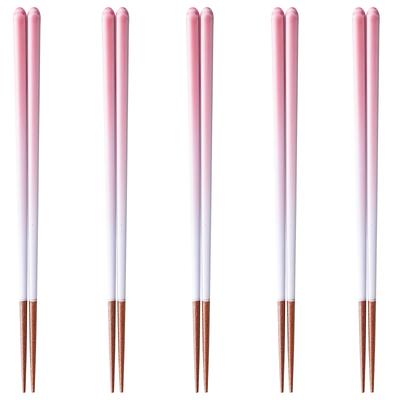 Essstäbchen-Set Spülmaschinenfest Hergestellt in Japan J-kitchens 5, Material Holz, Sicher, PID3774,