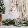 2025 Christmas Angel Dolls Plush Girl Christmas Tree Decorations for Home Navidad Ornaments Xmas Pandent New Year Gifts for Kids