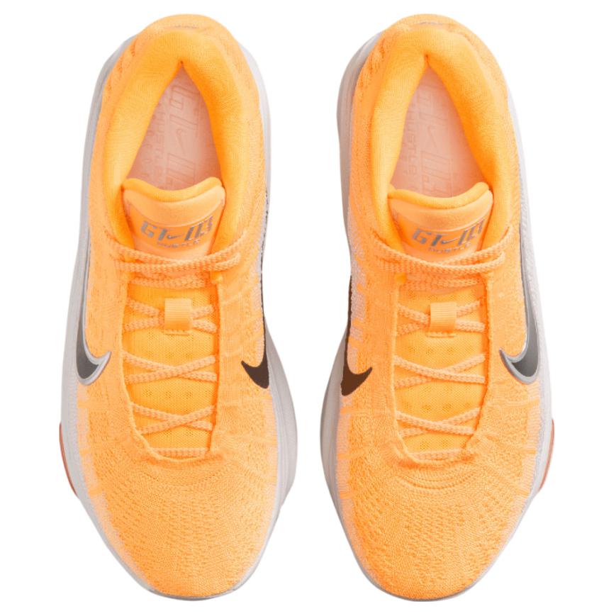 Nike Air Zoom GT Hustle 3 Laser Orange Unisex Sneakers Metallic-Silver Vast-Grey Black FV5953-800