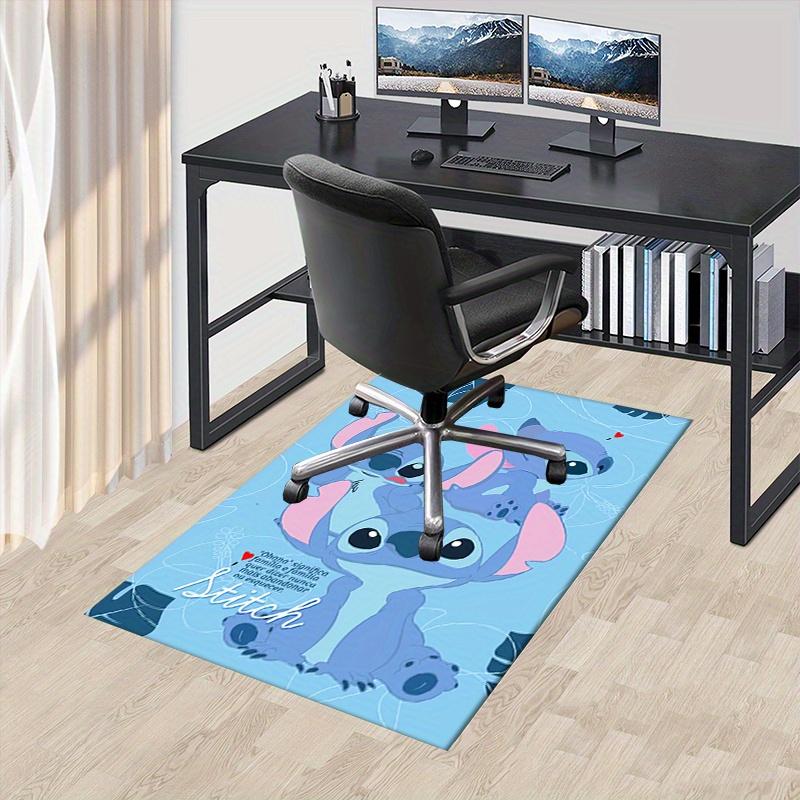 Office Rug Stitch, Lilo theme 3D Printed Anti-Slip Rug-Machine Washable for Living Room