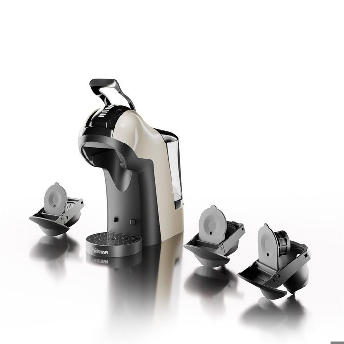 Machine À Café Multi-Capsules - TRISTAR - CM-2301 - 19 Bars - Compatible Nespresso Et Dolce Gusto