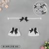 Handmade Plush Cat Ear Hair Clip Women Sweet Kawaii Lolita Accessory In Multiple Colors