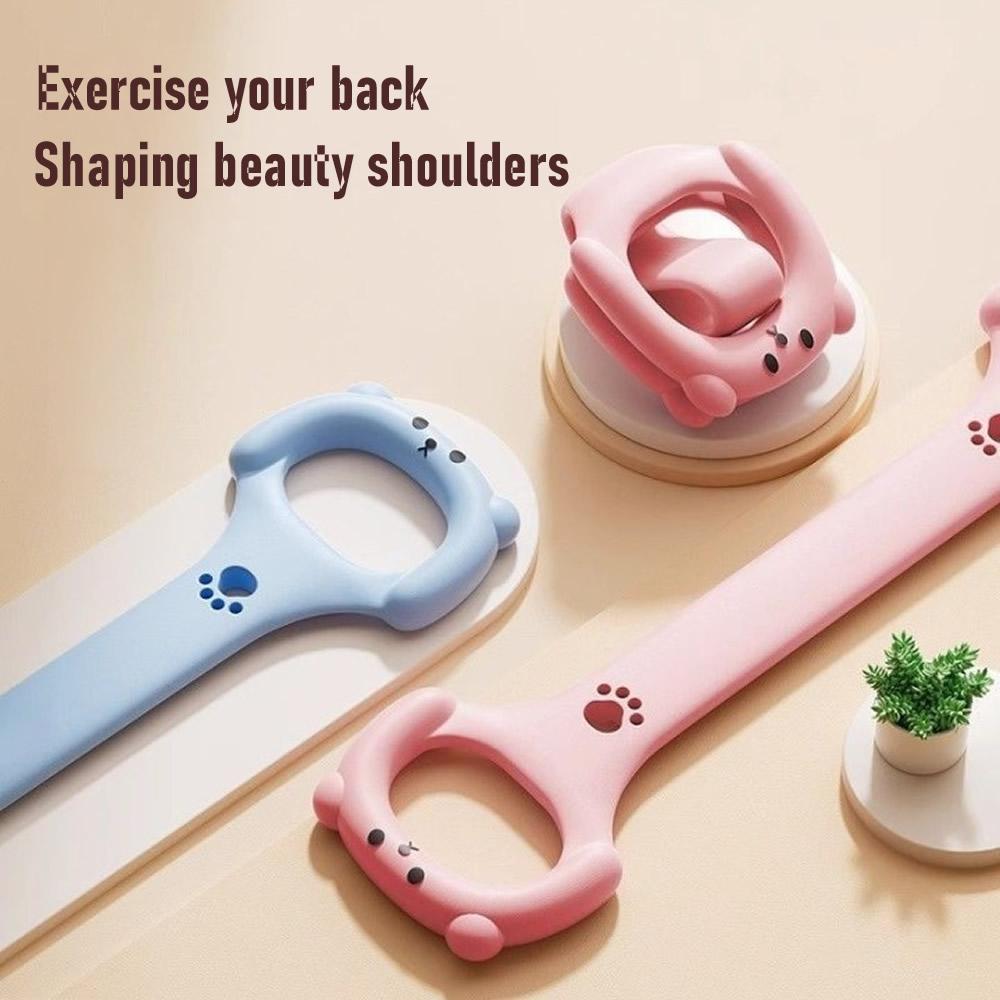 1 buc Bandă de Rezistență Siliconică ProFlex în formă de 8 pentru Yoga - Coardă Elastică Universală pentru Fitness și Stretching pentru Spate, Talie, Braț