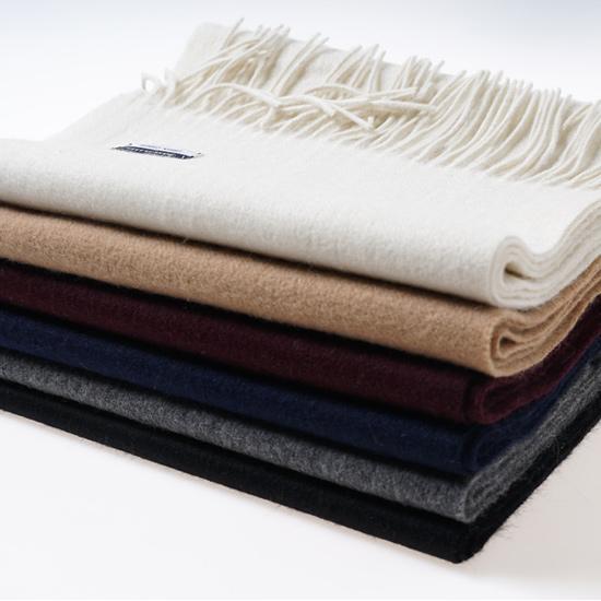 Jeibanseukeullaesig 100% Wool Soft Muffler 2 (C1804-Am902Bk)