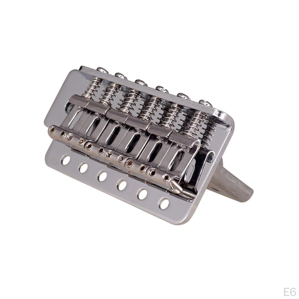 Flache Sattel-Tremolo-Brückensystem für ST E-Gitarre
